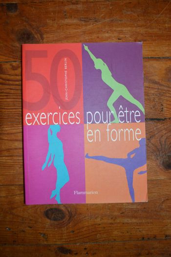 Livre 50 exercices pour être en forme Flammarion