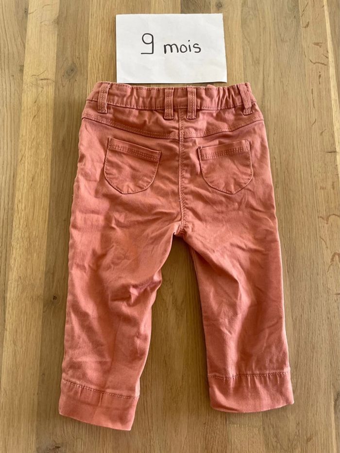 Pantalon fille Tape à l’œil 9 mois - photo numéro 3