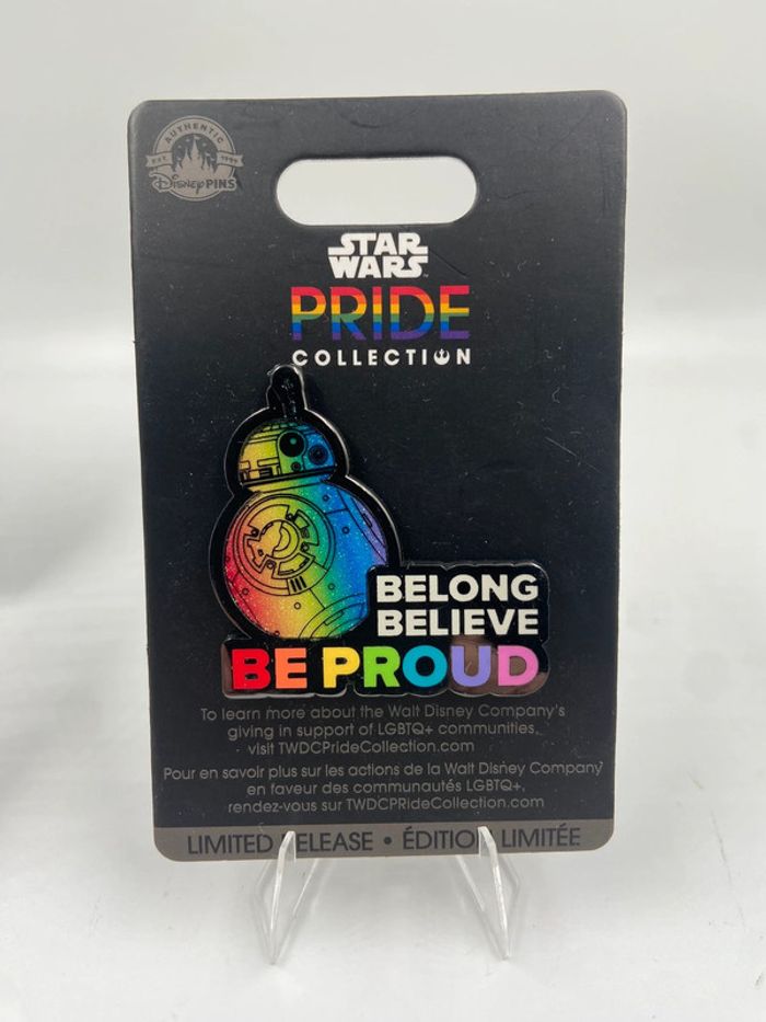 Lot de 4 Pin's Disney Pride Collection - Marvel, Star Wars & Pixar - Édition Limitée - photo numéro 3