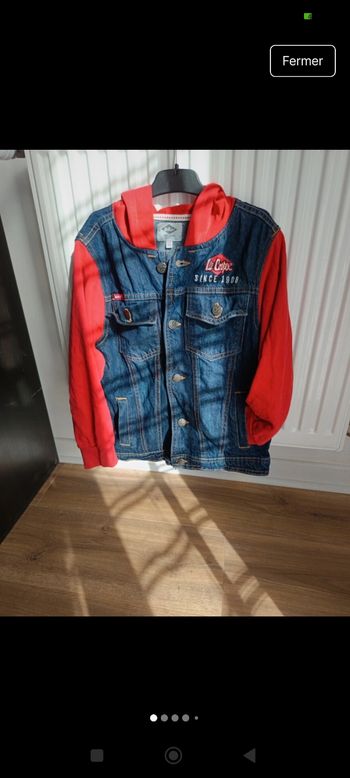 Veste en jean Lee Cooper garçon