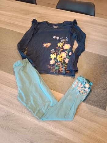 Ensemble tee shirt ml legging
