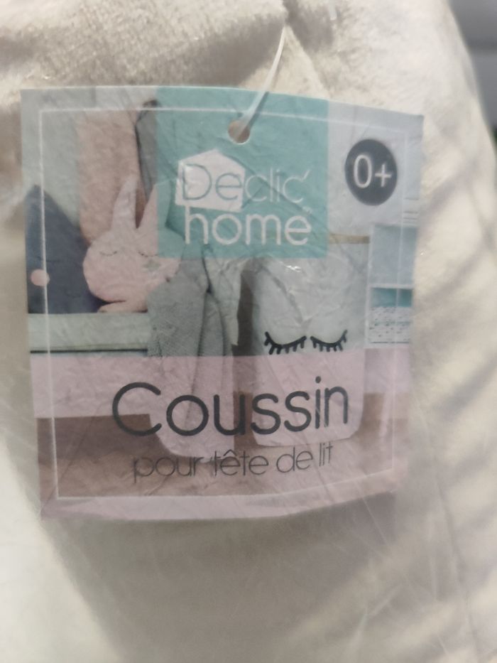 Coussin tête de lit animal - photo numéro 3