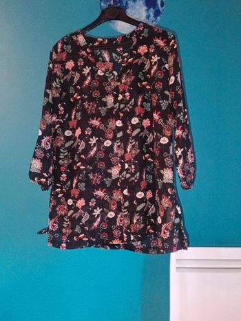 Blouse fleur