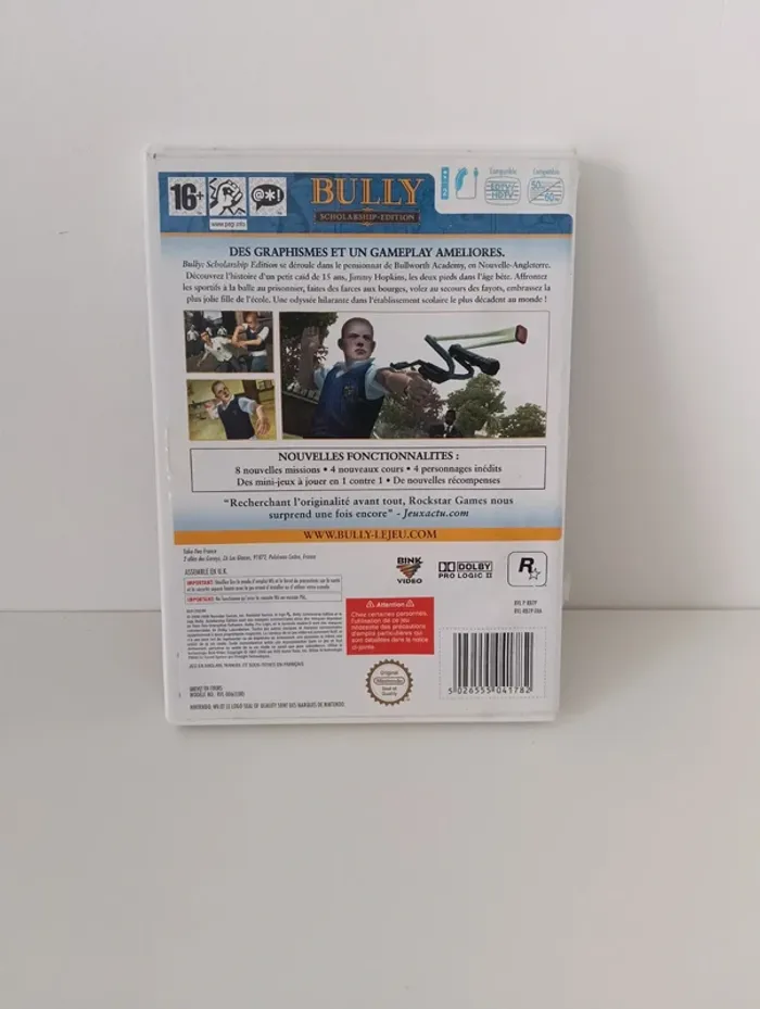 Bully scholarship édition wii - photo numéro 3