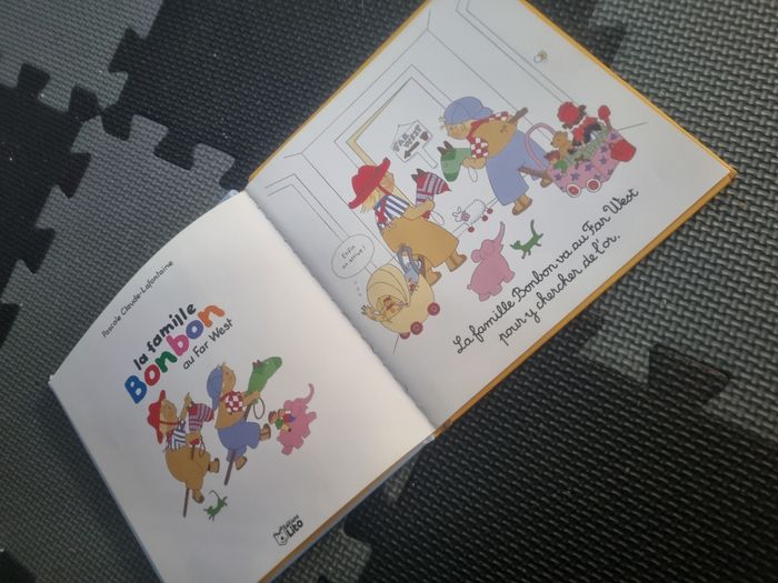 Livre La Famille Bonbon au Far West - photo numéro 4