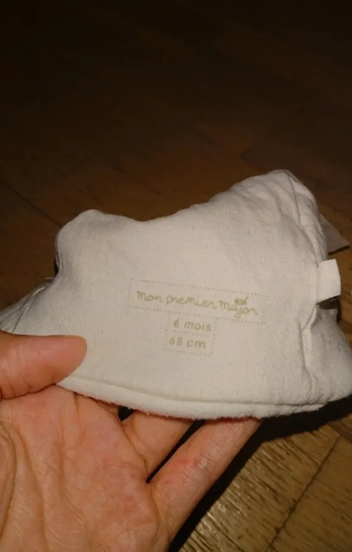Lot 2 bonnets bébé - photo numéro 4