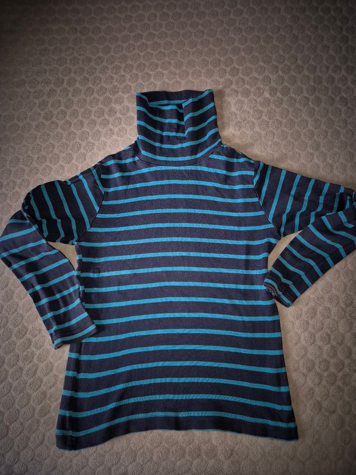 Pull col roulé garçon