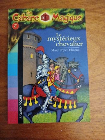 Livre La cabane magique tome 2 " le mystérieux chevalier"