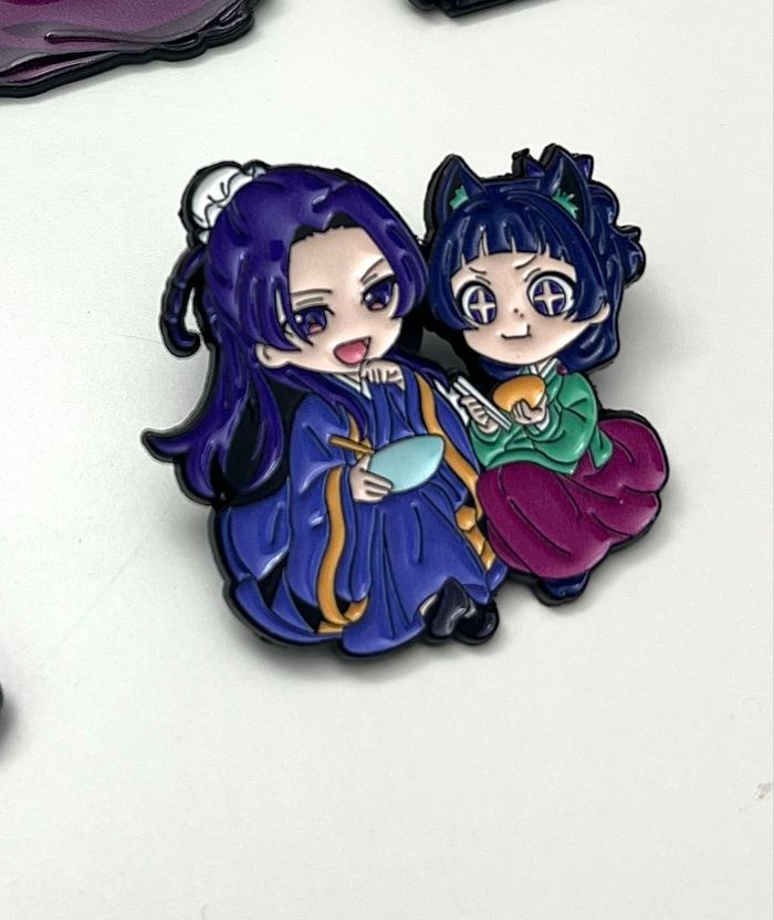 Lot de 5 pin’s « Les carnets de l’apothicaire » neuf - photo numéro 2