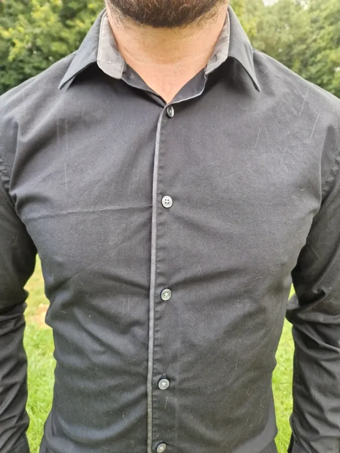 👔 Chemise Slim Fit Celio - Taille S 👔 - photo numéro 4