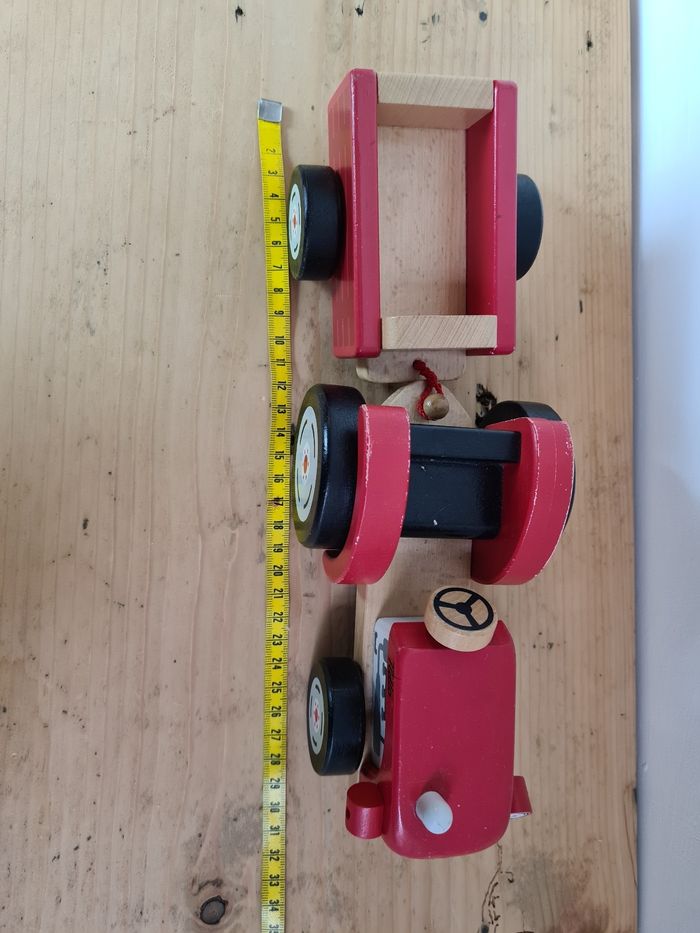 Tracteur et remorque bois Tidlo - photo numéro 4