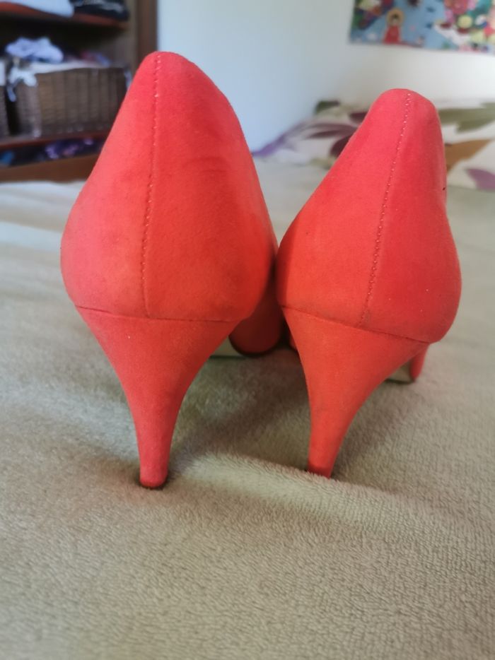 Escarpins orange - photo numéro 3