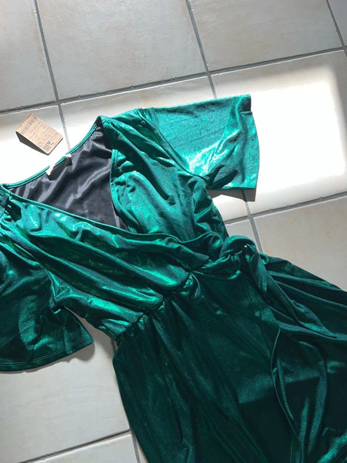 Robe chic vert 40 - photo numéro 3