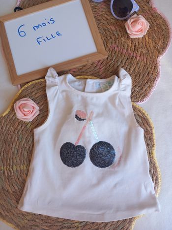 Débardeur fille 👧 6 mois