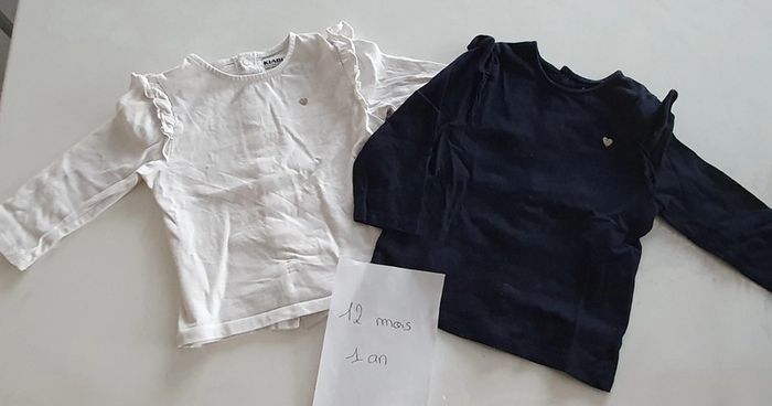 Petits pulls fin kiabi, 12 mois 1 an