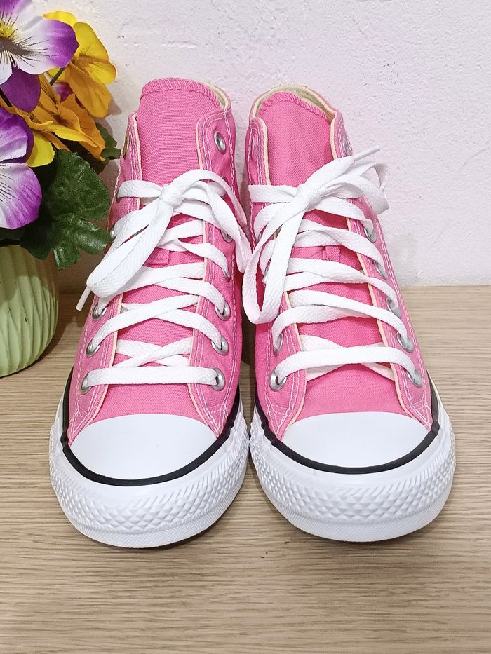 Converse rose - photo numéro 2