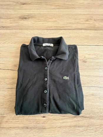 Polo Lacoste Noir Taille 40/L
