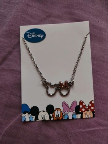 Collier Mickey Minnie Mouse
