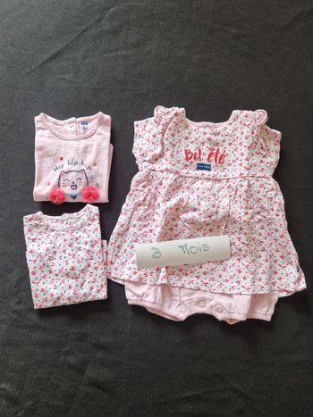 Lot de 3 pièces