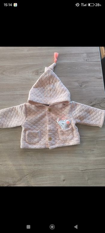 Gilet taille naissance