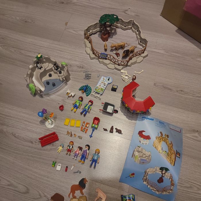 Playmobil 6634 grand zoo manque ballon pingouin