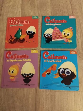 lot 4 livres Calimero