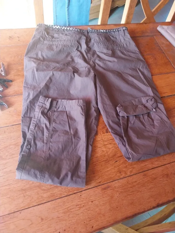 Pantalon léger avec ceinture - photo numéro 5