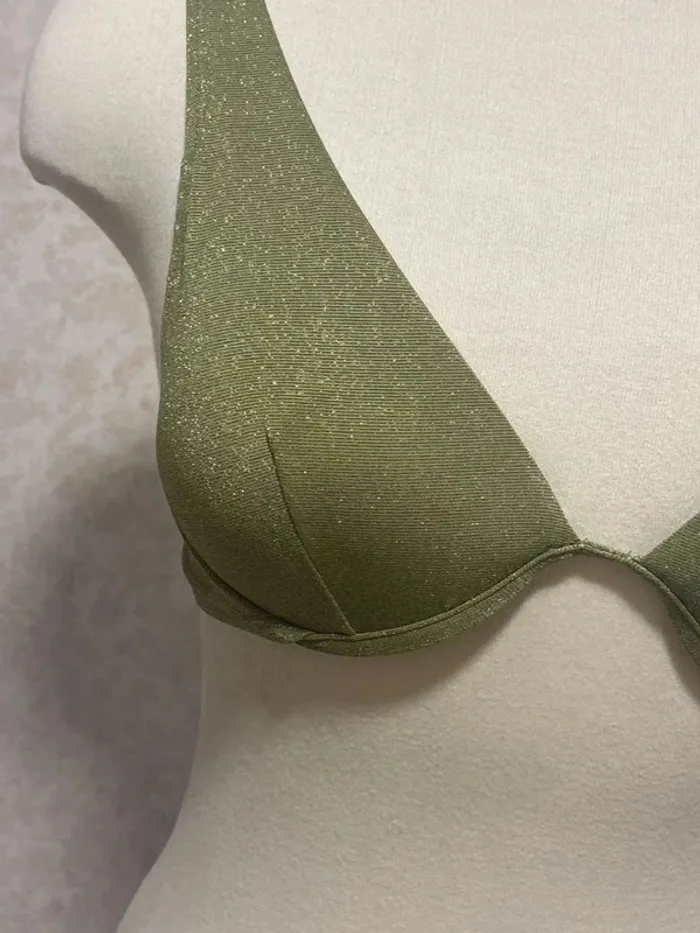 Haut de maillot de bain taille 38 marque culture sud - photo numéro 2