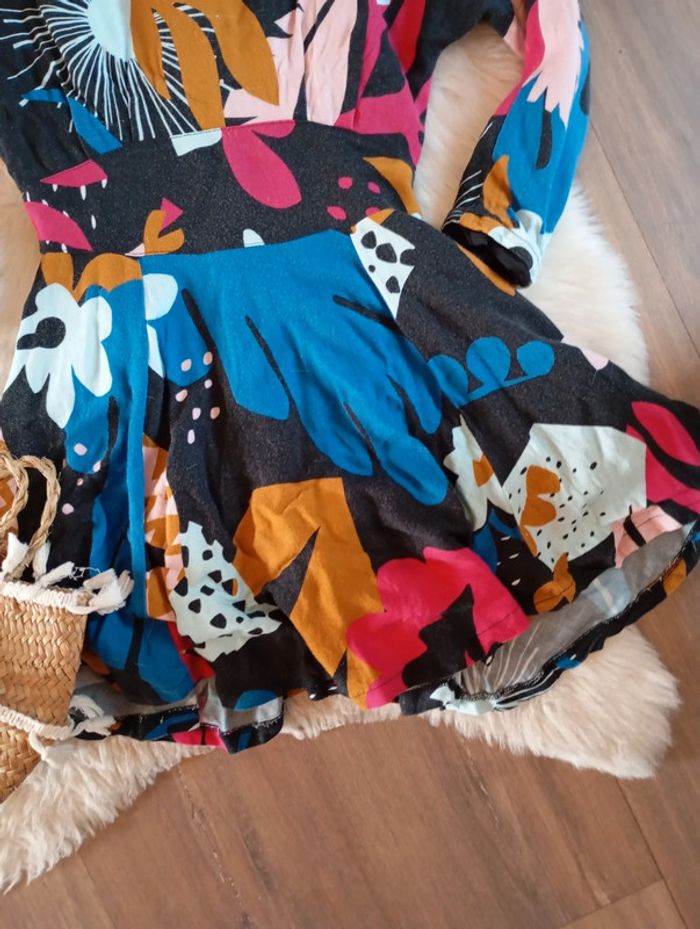 Catimini 💖 robe coloré 8 ans - photo numéro 3