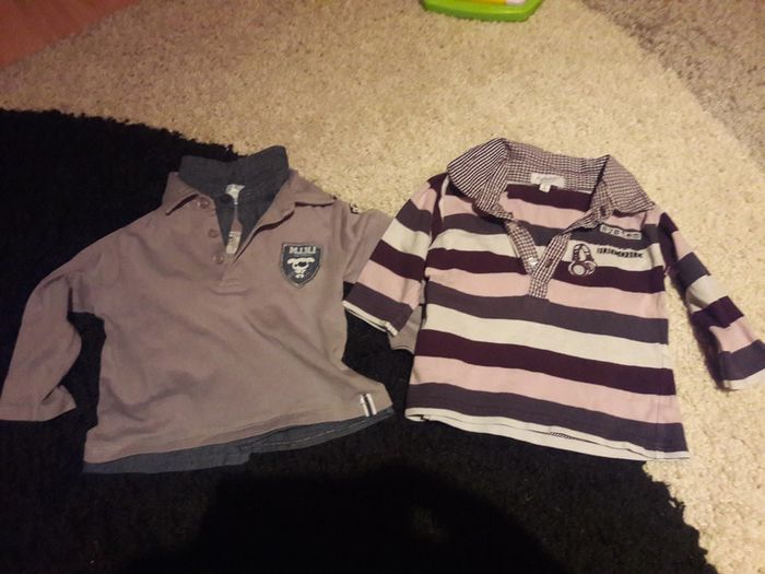 Lot polos bébé