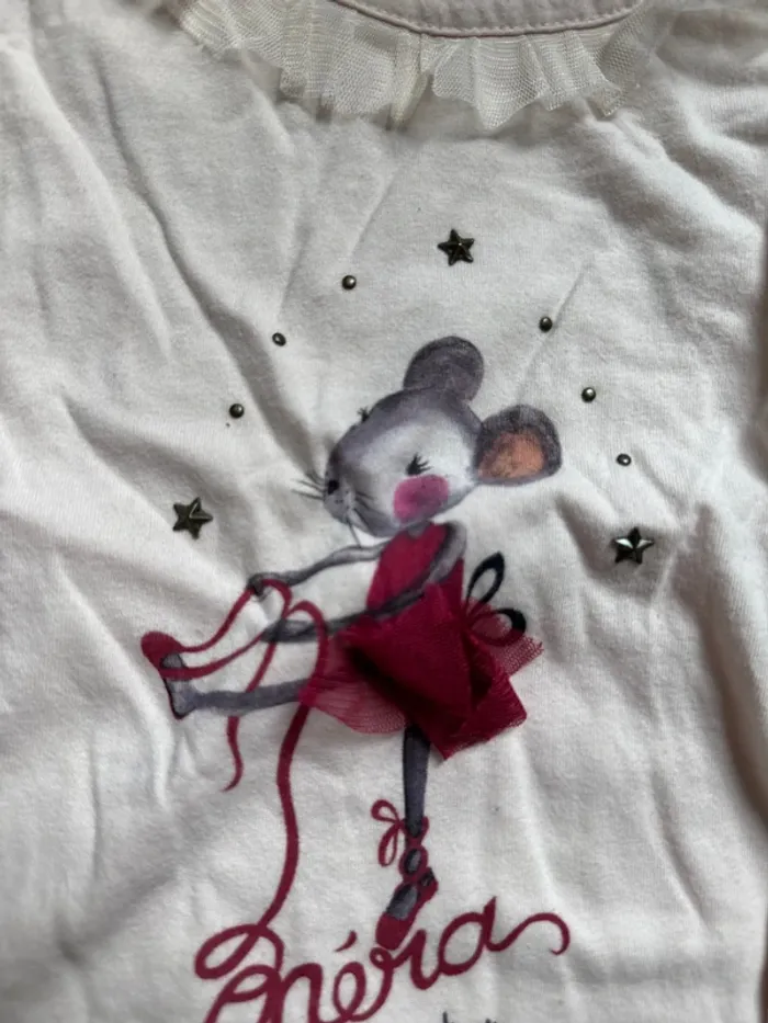 Lot tee shirt fille 10 ans sergent major - photo numéro 5