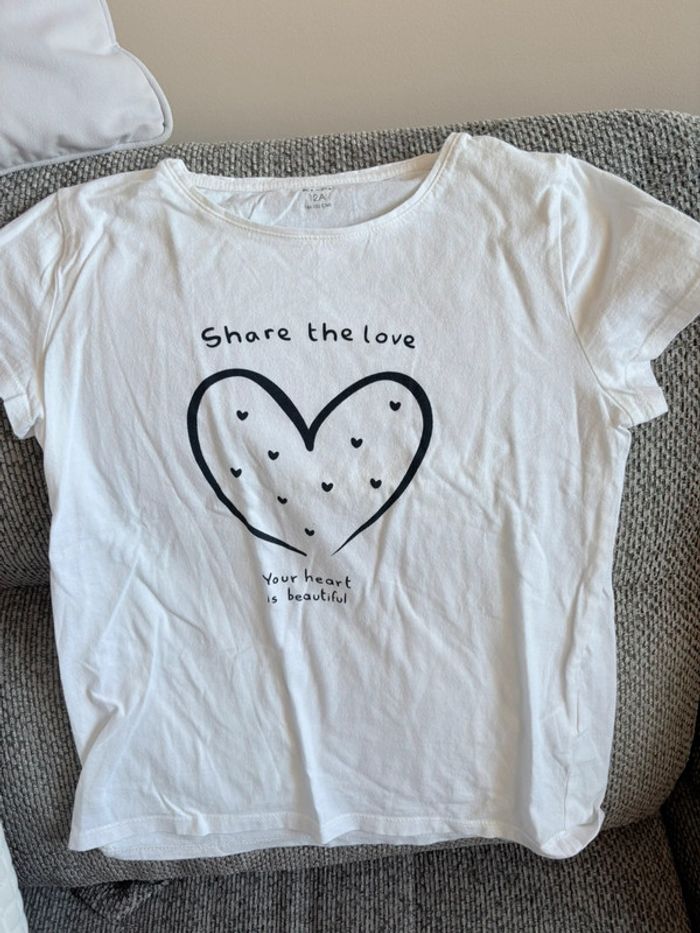 TEE shirt fille  Kiabi