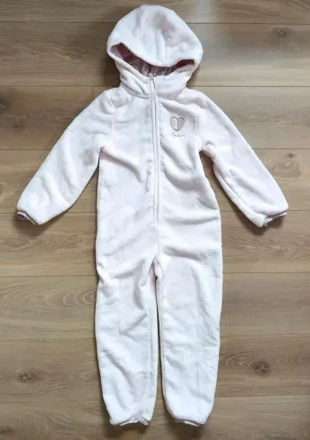 Combinaison pyjama chaud fille Okaïdi rose 128 cm neuf
