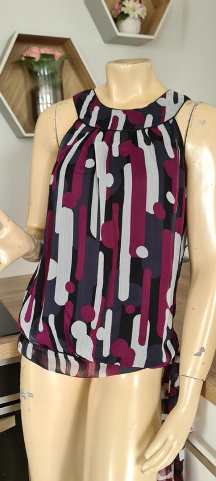 tres jolie tunique taille m jennyfer avec doublure 100 % polyestere (1) - photo numéro 3