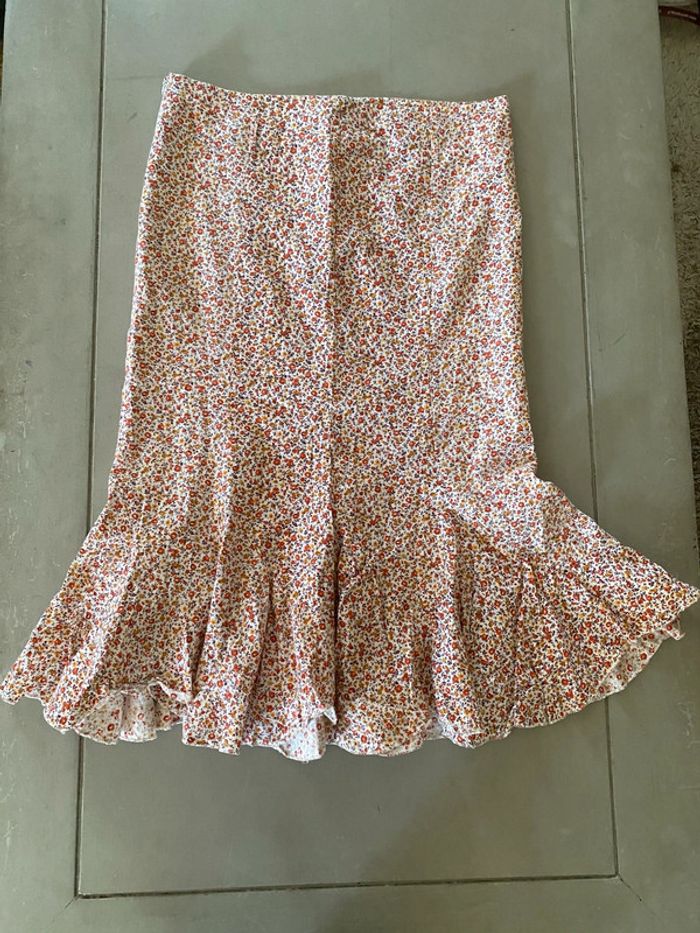 Jupe Liberty mi longue CQCOQquetto Fashion taille S neuve avec étiquette