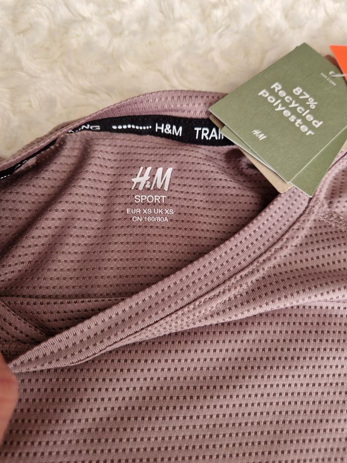 Tee-shirt de sport H&M neuf - photo numéro 6