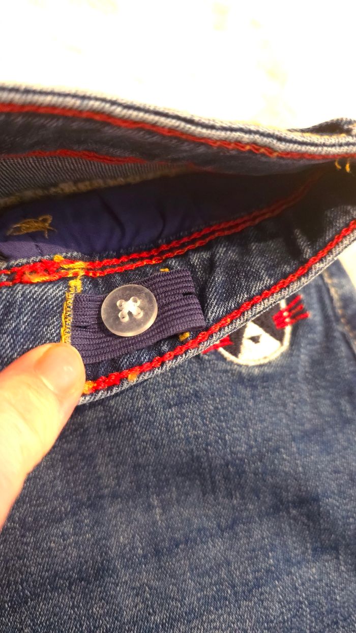 (Neuve non portée) jupe en jeans 8ans Fille - photo numéro 5