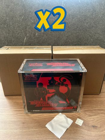 2 Protections acrylique pour ETB Pokémon