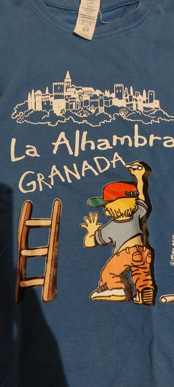 T shirt 4 ans grenade granada alambra