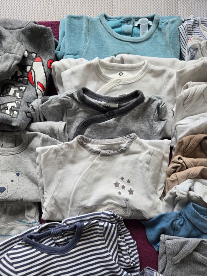 Lot habits bébé garçon 2 a 6 mois - photo numéro 3