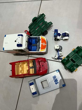 Lot pièces détachées Playmobil véhicule 