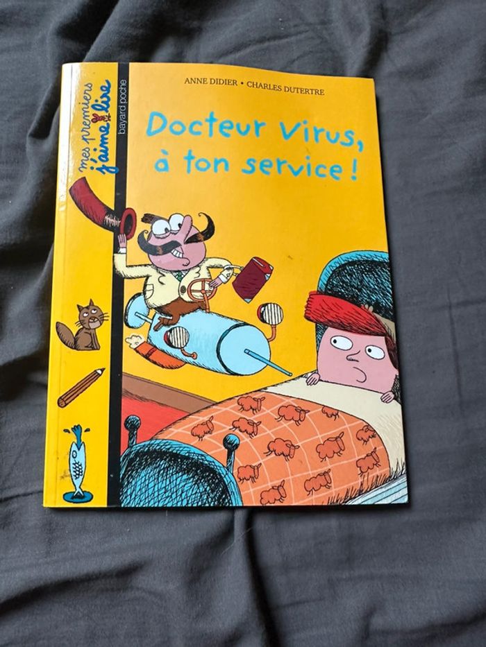 livre : docteur virus à ton service