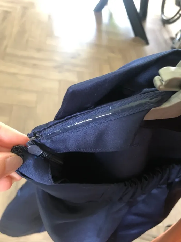 Robe bleu nuit élégante – T40 - photo numéro 6