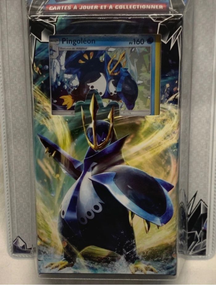 2 Deck Pokémon S&L Ultra Prisme Carchakrok + Pingoleon neuf scellé - photo numéro 2