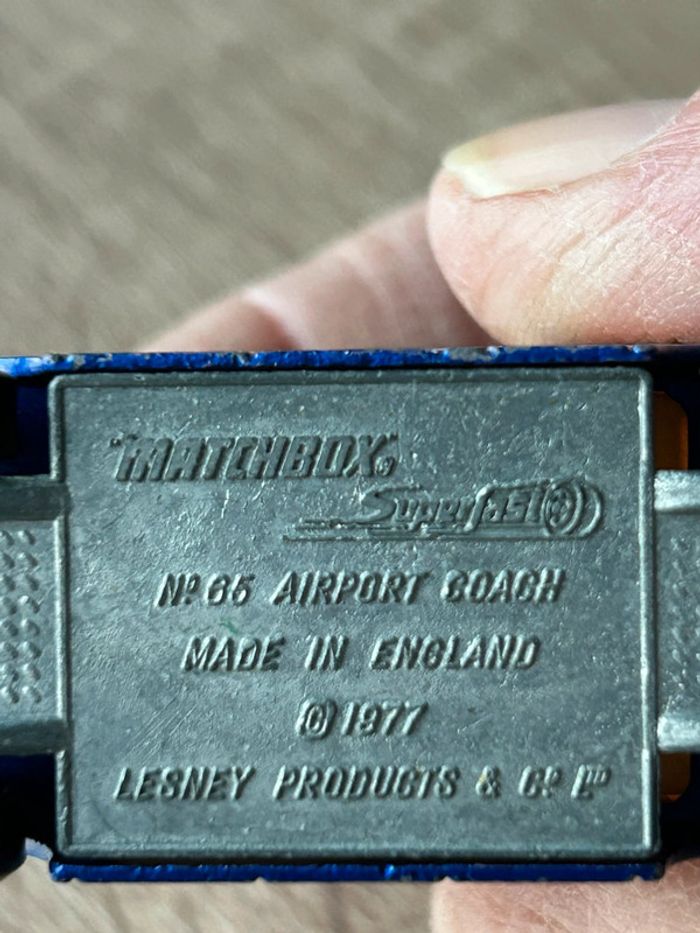 Matchbox N65 Airport Coach British Airways - photo numéro 6