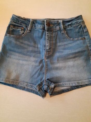 Short en jeans