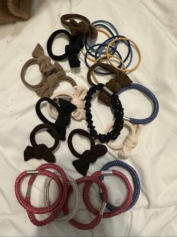 Lot élastiques cheveux