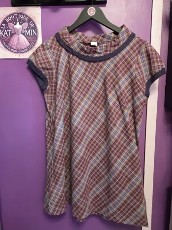 Blouse manches courtes T42 Camaïeu