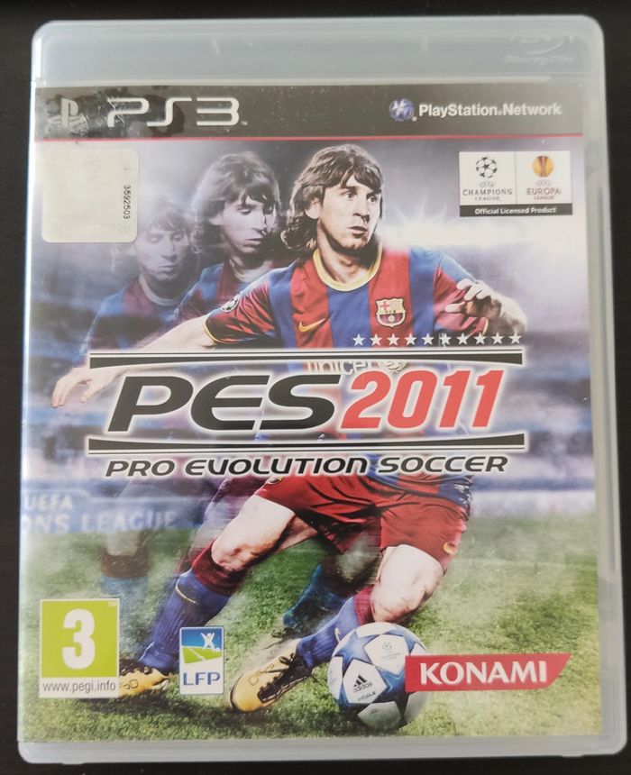 Pro Evolution Soccer 2011 sur PS3 – édition complète