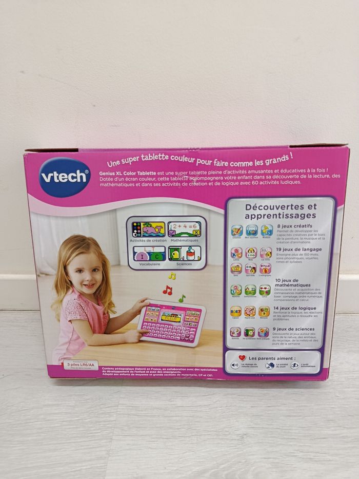 Tablette vtech genius xl color - photo numéro 2